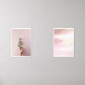 美しいモダンサロンウォールプリントセット (正面)