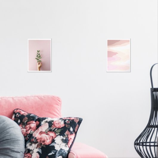 美しいモダンサロンウォールプリントセット (リビング)