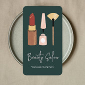 美しいモダンサロンミニマルQrコード名刺 名刺