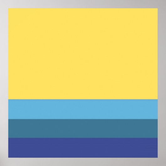 美しいモダンデザイン ポスター (正面)