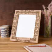 美しいモダンデザイン レーザー彫刻フレーム (左)