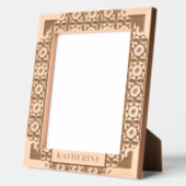 美しいモダンデザイン レーザー彫刻フレーム (左)