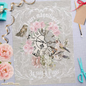 美しいモダンヴィンテージテクスチャバラフランス 薄葉紙