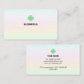 美しいモダン色数々ののパステルシェード 名刺 (正面/裏面)