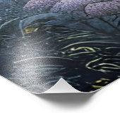 美しいモダン雪の冬の風景 フォトプリント            (角)