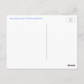 美しいモッキンギ鳥のポストカード ポストカード (裏面)