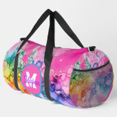 美しいモノグラムのダッフェルバッグ ダッフルバッグ (右コーナー)