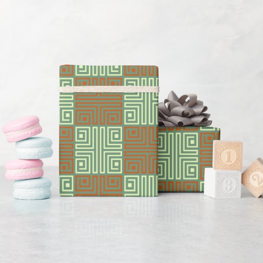 美しいモノグラム プレミアム ラブ ブライダル シャワー ラッピングペーパー (ベビーシャワー)