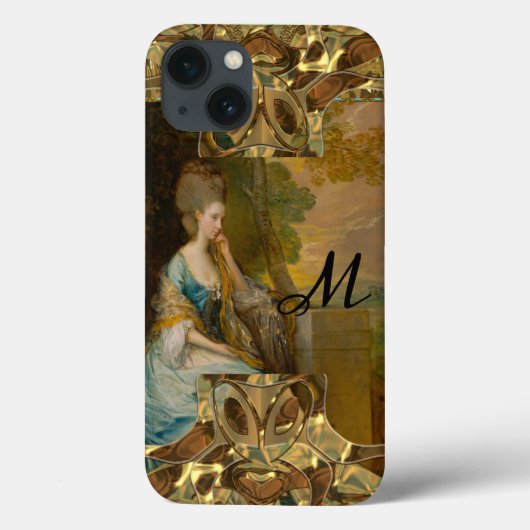 美しいモノグラ考えム Case-Mate iPhoneケース (裏面)