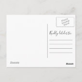 美しいモルディブ諸島はがき ポストカード (裏面)