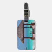 美しいモルディブ諸島 ラゲッジタグ (正面縦)