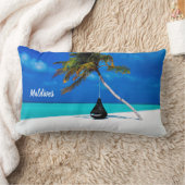 美しいモルディブ ランバークッション (ブランケット)