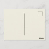 美しいモロッコチェフーエンブルーメディナ ポストカード (裏面)