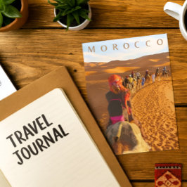 美しいモロッコデザートサハララクメルトリップ ポストカード