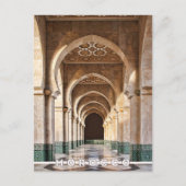 美しいモロッコフェスメディナ建築 ポストカード (正面)