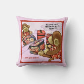 美しいモンキー装飾用クッション クッション (正面)