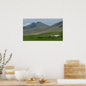 美しいモンゴル ポスター (キッチン)