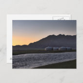 美しいモンゴル ポストカード (正面/裏面)