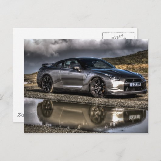 美しいモーターエンドの美しい画像 ポストカード (正面/裏面)