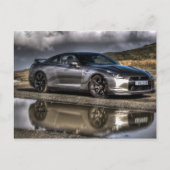 美しいモーターエンドの美しい画像 ポストカード (正面)