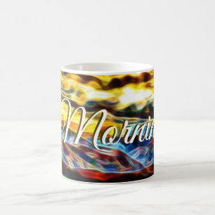美しいモーニングコーヒーカップのマグカップ コーヒーマグカップ