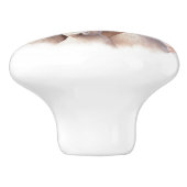 美しいヤギの家族 セラミックノブ (側面)