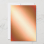 美しいヤドリギフレームクリスマスディナーパーティー 招待状 (裏面)