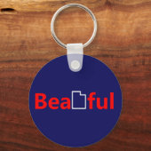 美しいユタ キーホルダー (正面)