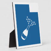 美しいユタ フォトプラーク (側面)