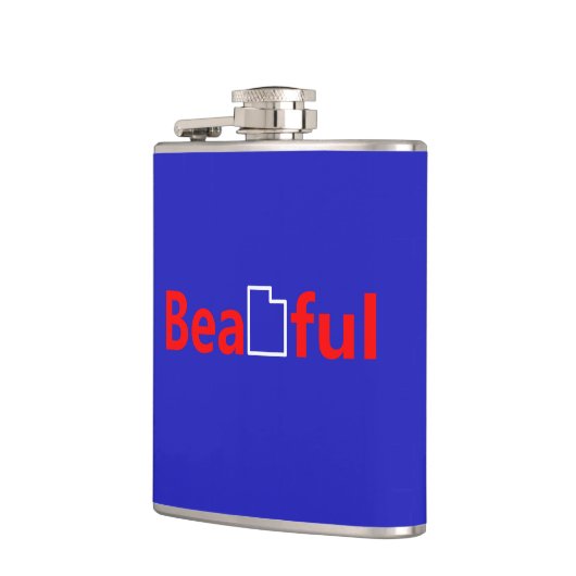 美しいユタ フラスク (左)