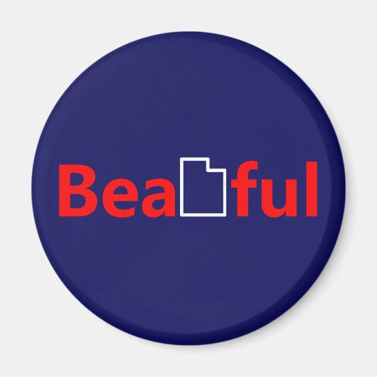 美しいユタ マグネット (正面)