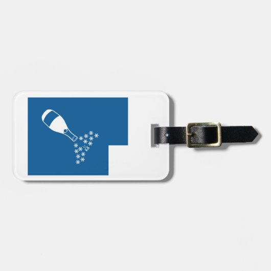 美しいユタ ラゲッジタグ (正面横)