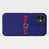 美しいユタ Case-Mate iPhoneケース (裏面(横))