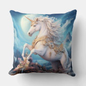 美しいユニコーン クッション (正面)