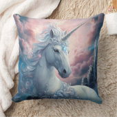 美しいユニコーン クッション (ブランケット)