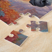 美しいユニコーン ジグソーパズル (側面)