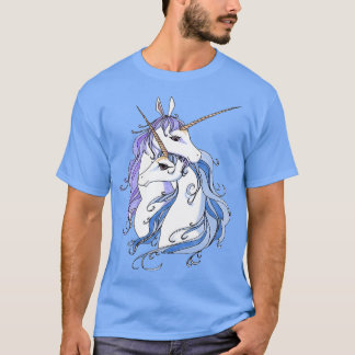 美しいユニコーン Tシャツ
