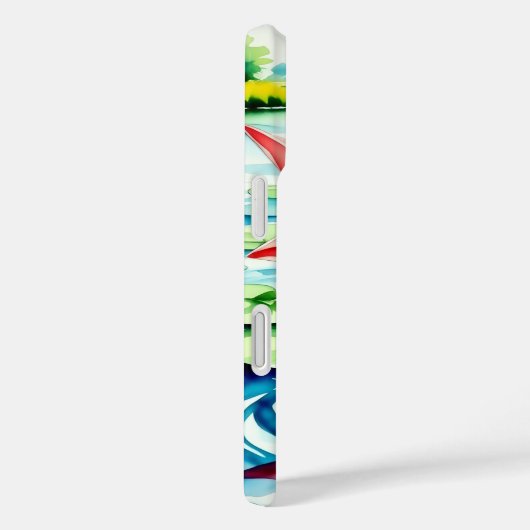 美しいユリの花の電話ケース Case-Mate iPhoneケース (裏面 / 右)