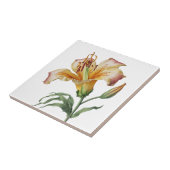 美しいユリヴィンテージ植物陶磁器タイル タイル (側面)