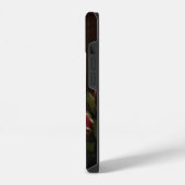 美しいユリ iPhoneケース (左側面)