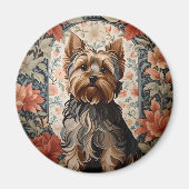 美しいヨーキ― | ヨークシャーテリアの肖像 マグネット (正面)