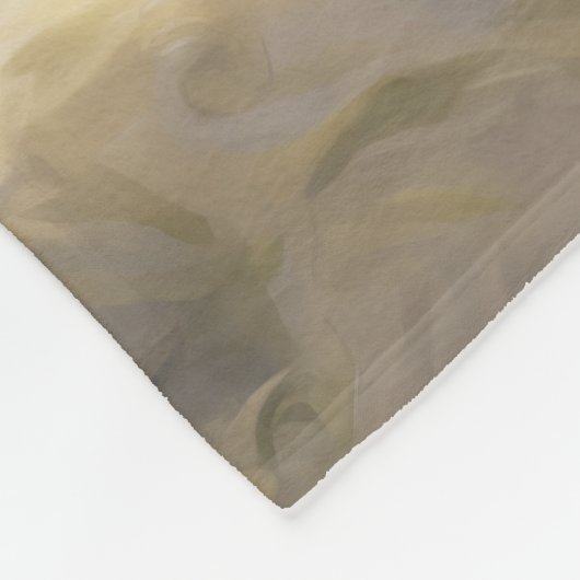 美しいヨークシャーテリア フリースブランケット (角)