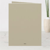 美しいヨークシャーテリア | Yorkshire Terrierポートレート カード (裏面)