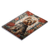 美しいヨークシャーテリア | Yorkshire Terrierポートレート ノートブック (左側)