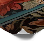 美しいヨークシャーテリア | Yorkshire Terrierポートレート ポスター (角)