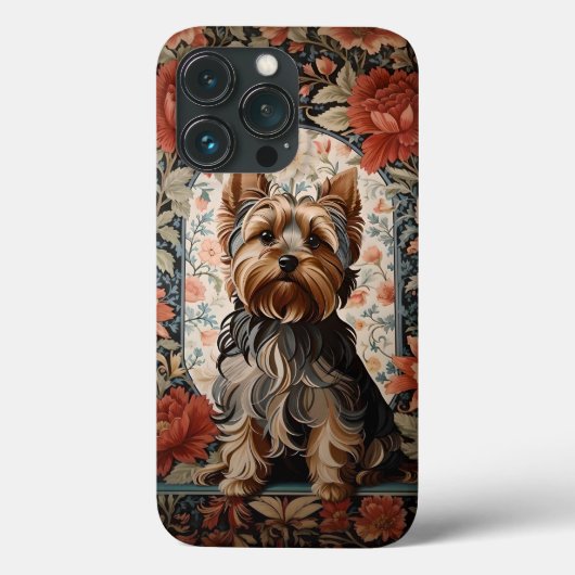 美しいヨークシャーテリア | Yorkshire Terrierポートレート Case-Mate iPhoneケース (裏面)