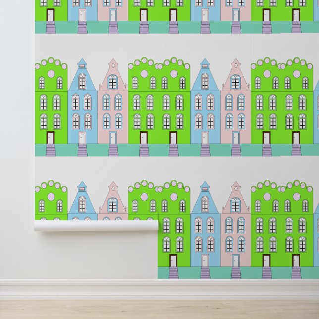 美しいヨーロッパの漫画の町 壁紙 (アプリケーション)