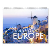 美しいヨーロッパ2022年暦 カレンダー (カバー)