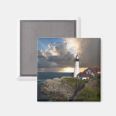 美しいライトハウスオーバーザマグネット海 マグネット (正面/裏面)