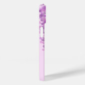 美しいライトパープルの水色の藤を見る Case-Mate iPhoneケース (裏面 / 右)